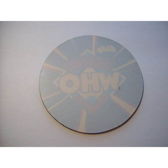 Doctor Who Pinball Machine Promo Plastic Drink Coaster 1992 Sci-Fi Space Age - Picture 2 of 3